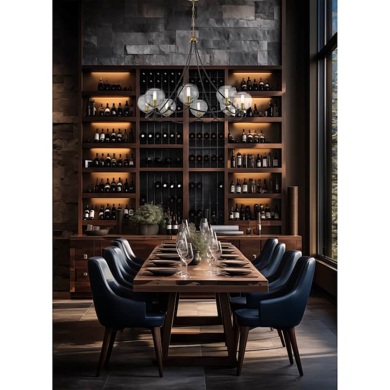 Minka Lavery 5067 Kearney Park 8 Light 35" Wide Vantage Chandelier