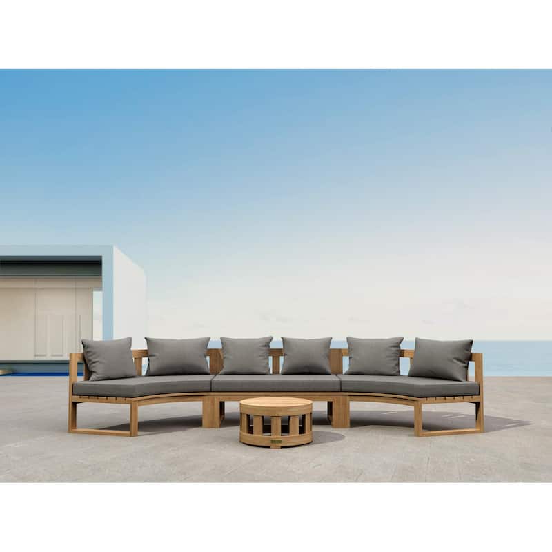SET-814 Circular Modular Deep Seating Set