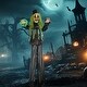 preview thumbnail 8 of 8, 6.1' Life Size Halloween Animatronic Circus Clown, Sound and Motion Activated with Light Up Eyes, Talking and Laughter