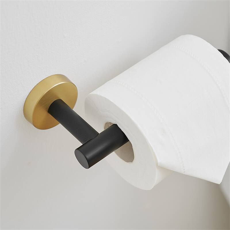 5 Piece Bathroom Hardware Set Wall Mount Modern Bathroom Towel Holder Bar Set 304 Stainless Steel Bath Fixtures Accessories Set