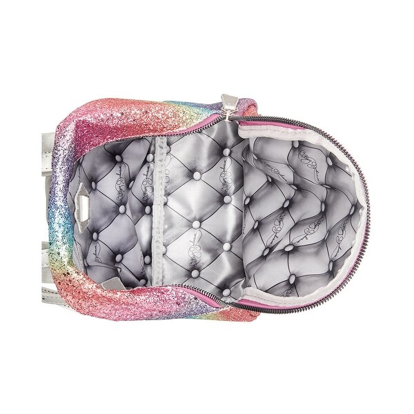 betsey johnson clear backpack