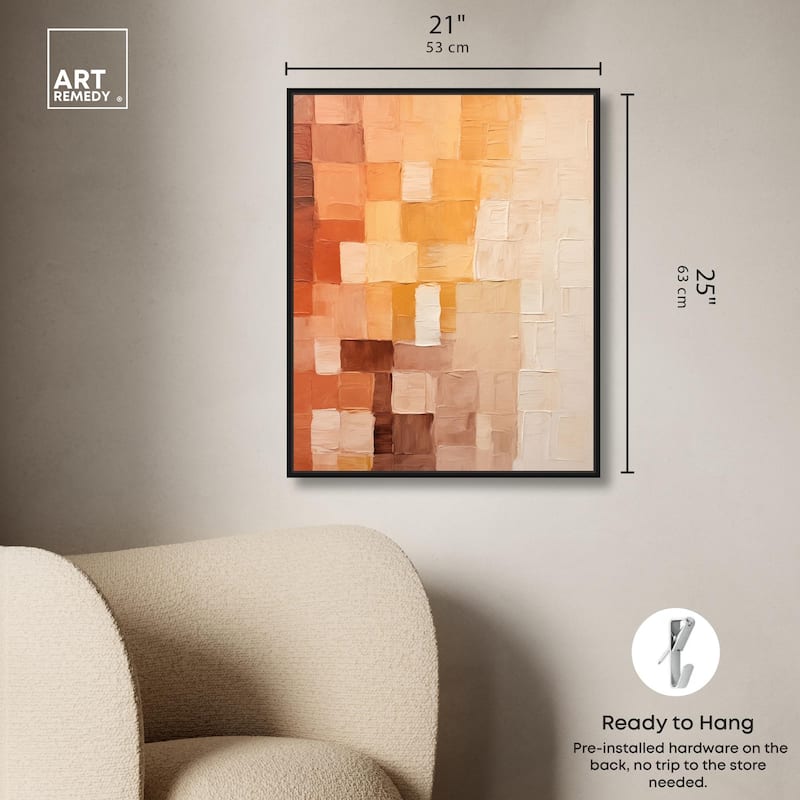 Umber Undertones Canvas by Art Remedy