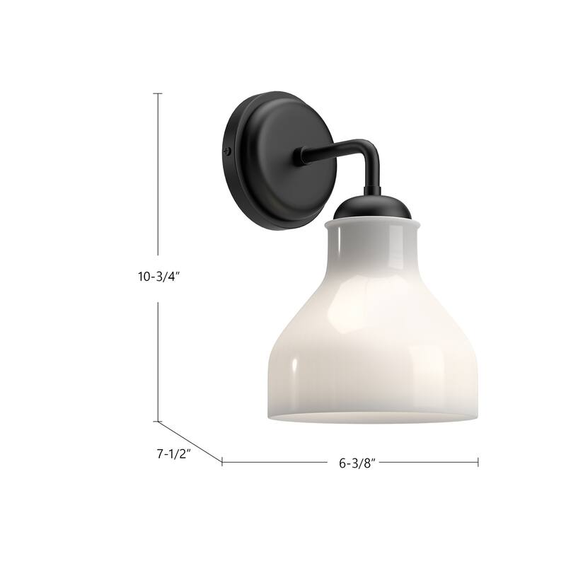 Alora Lighting WV540106GO Westlake 11" Tall Bathroom Sconce with