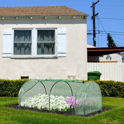 79" X 40" X 32" Mini Greenhouse with Zipper Doors