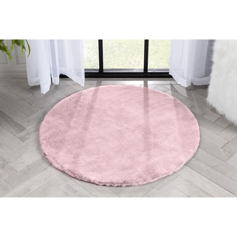 Well Woven Opal Crest Plush Glam Modern Area Rug
