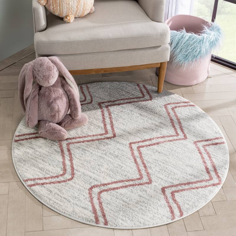 Well Woven Kennedy Reeve Modern Chevron Pattern Area Rug