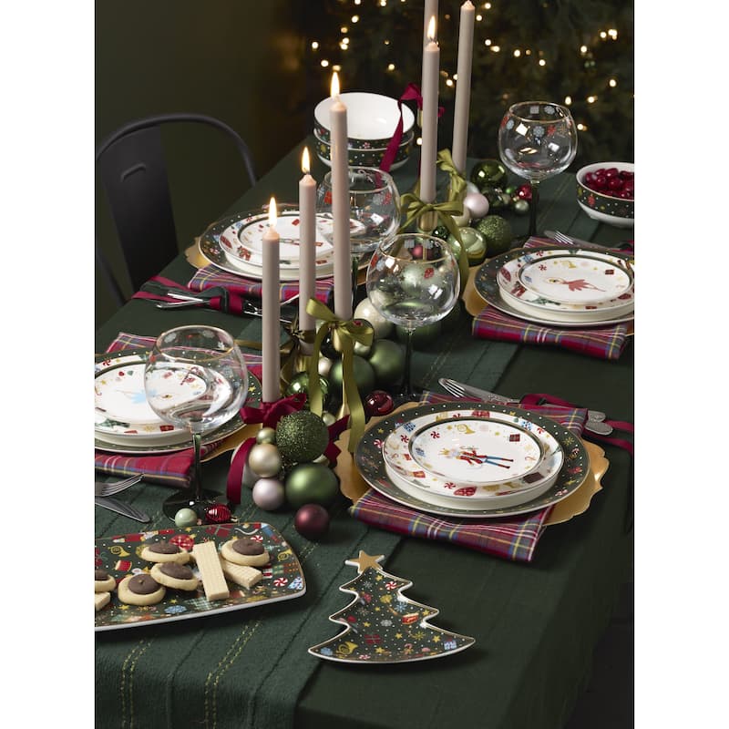 Lenox Nutcracker Ballet Tidbit Plates, Set of 4, Assorted