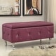 preview thumbnail 36 of 51, Upholstered Tufted Storage Bench