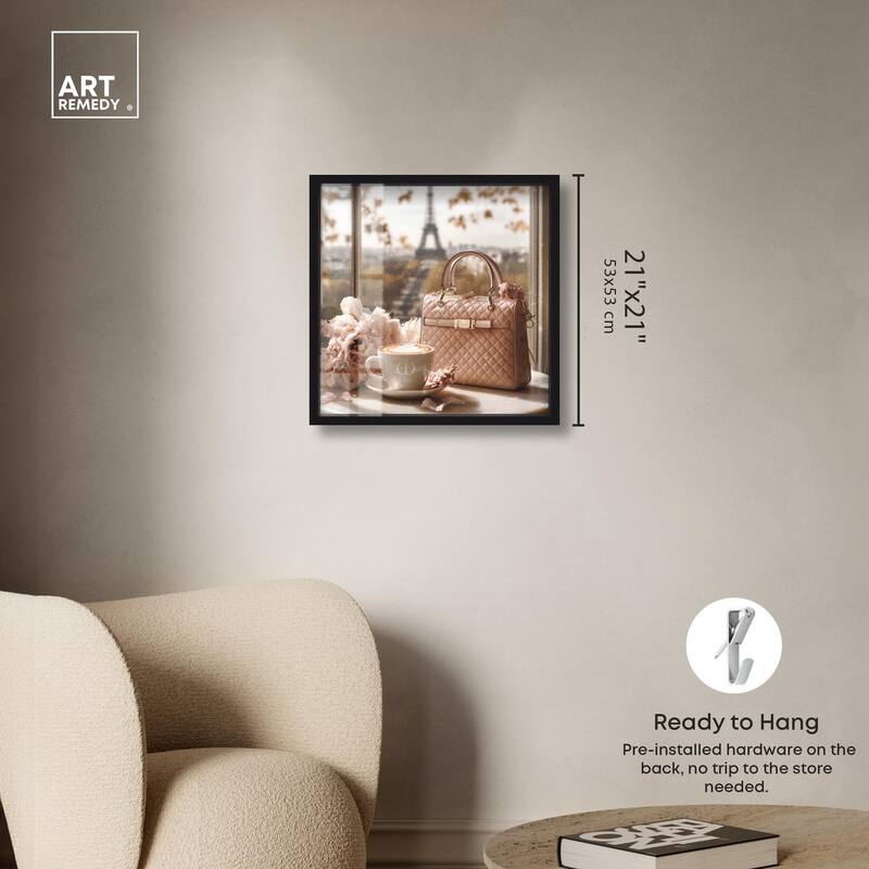 Glam by the Window Paris Shadowbox by Art Remedy