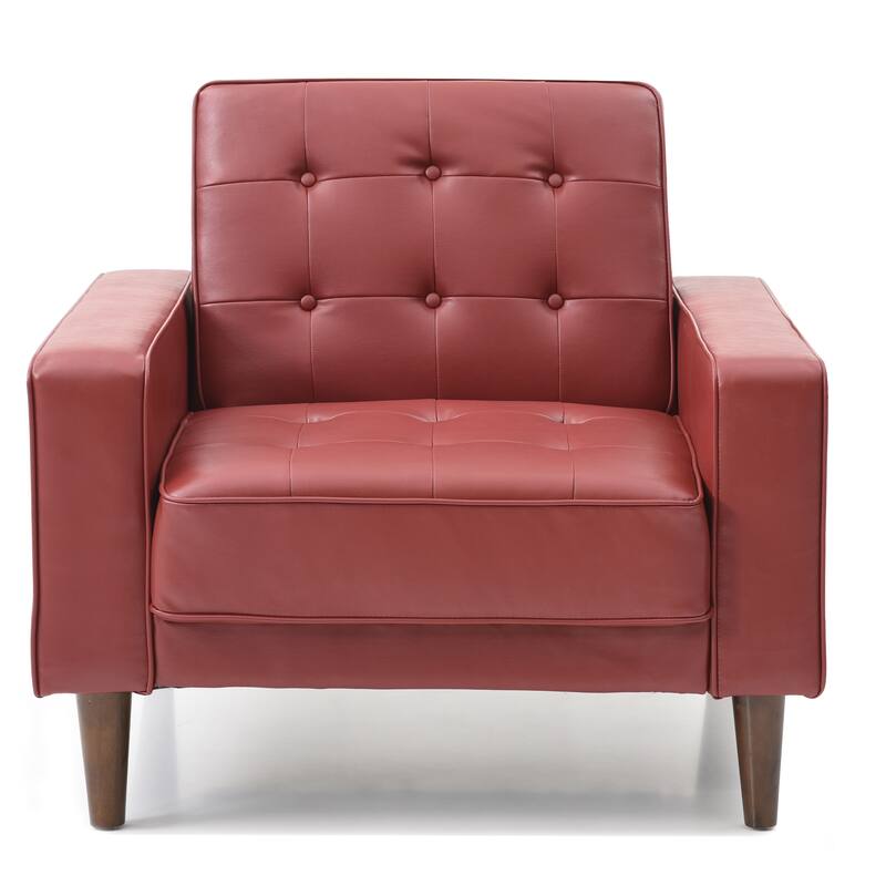 Andrews Faux Leather Chair Bed