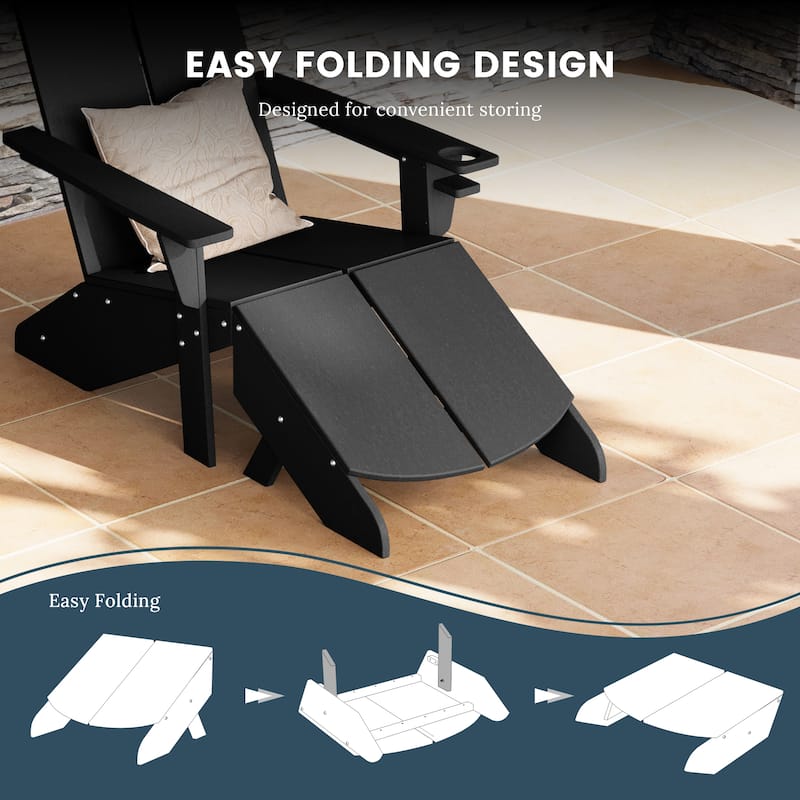 Coastin Modern Poly Ottoman