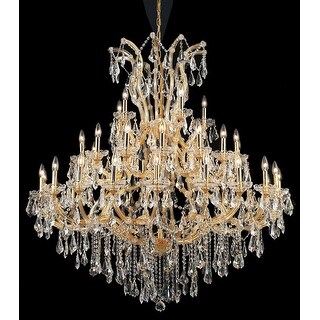 Fleur Illumination 41 light Gold Chandelier - Bed Bath & Beyond - 20374466