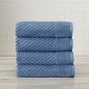 preview thumbnail 7 of 88, Great Bay Home Cotton Diamond Textured Towel Set