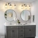 preview thumbnail 79 of 151, Modern Vanity Lights Dimmable Bathroom Light Fixtures with Glass Shade