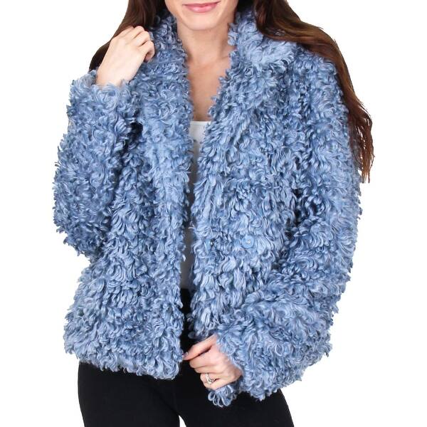Shop Tahari Pepper Curly Women S Faux Fur Cozy Winter Teddy Coat