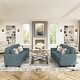 preview thumbnail 12 of 35, Stockton 110W L Shaped Sectional Couch by Bush Furniture