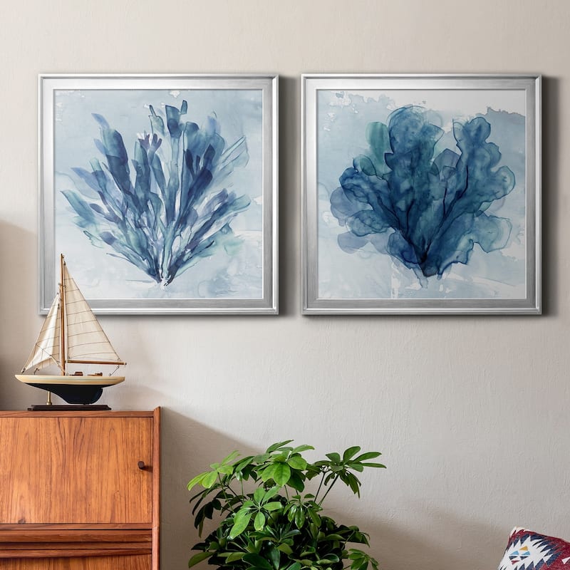 Coastal Coral I-Premium Framed Canvas - Ready to Hang - Multi-Color