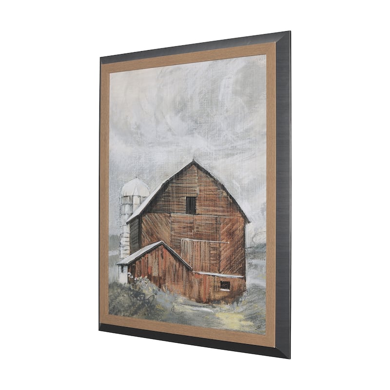 Old Barn I Framed Art Print