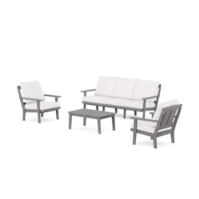 Mission 4-Piece Deep Seating Set with Sofa