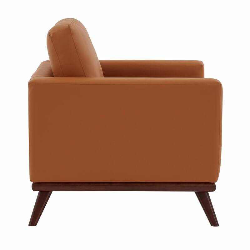 Chester Modern One-Seater Sofa Leather Or Mesh Upholstery Accent Arm Chair for Living Room Bedroom Lounge - 33.46