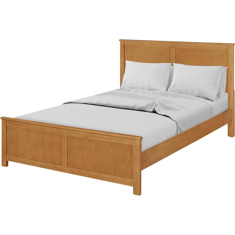 Wooden Platform Bed - Seaside Style Bed Frame - Modern & Traditional Design