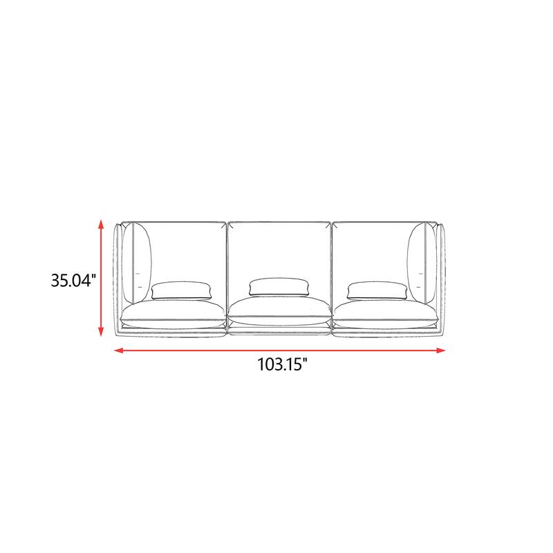 Simon 3pc Multi-Chair Seating Group