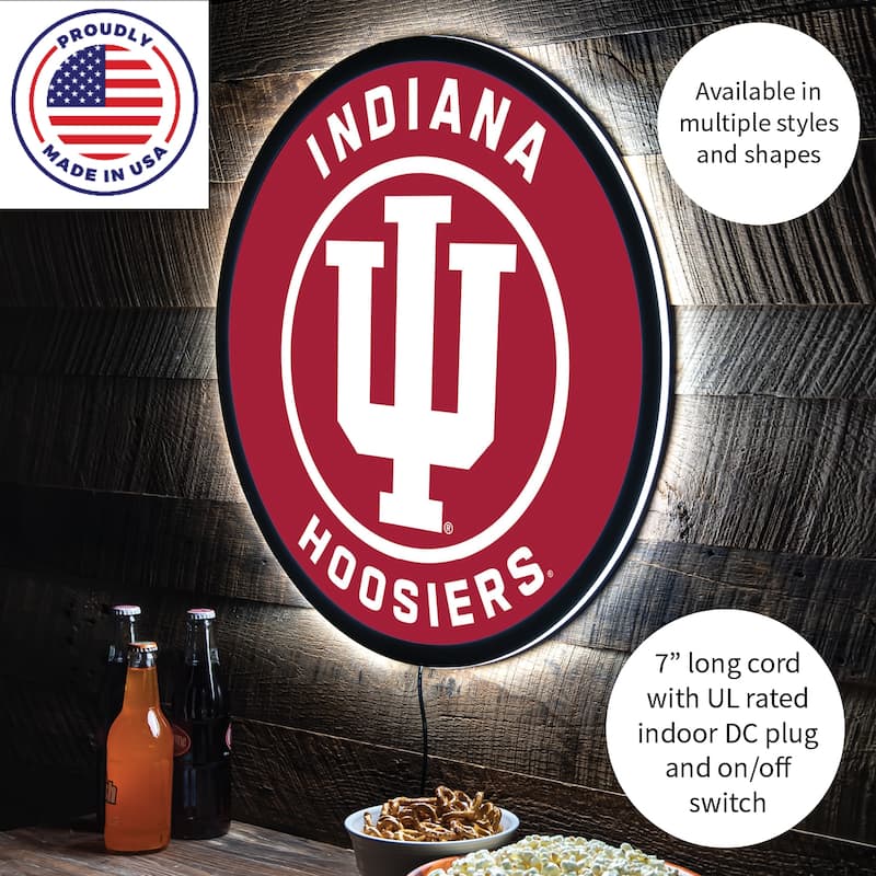 University of Indiana LED Lighted Sign