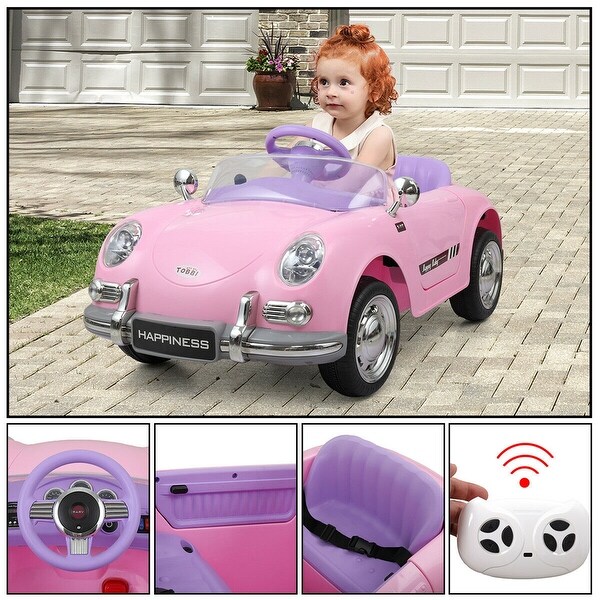 Shop 6V kids ride on Car Vintage Kid Outdoor Vehicle boy ...