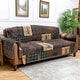 preview thumbnail 3 of 6, Donna Sharp Brown Bear Cabin Furniture Covers Oversized Sofa