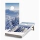 preview thumbnail 1 of 5, Winter Mountains Cornhole Game (Choose Wraps or Boards) 2x4 Boards (24" x 48") - Include ALL Accessories