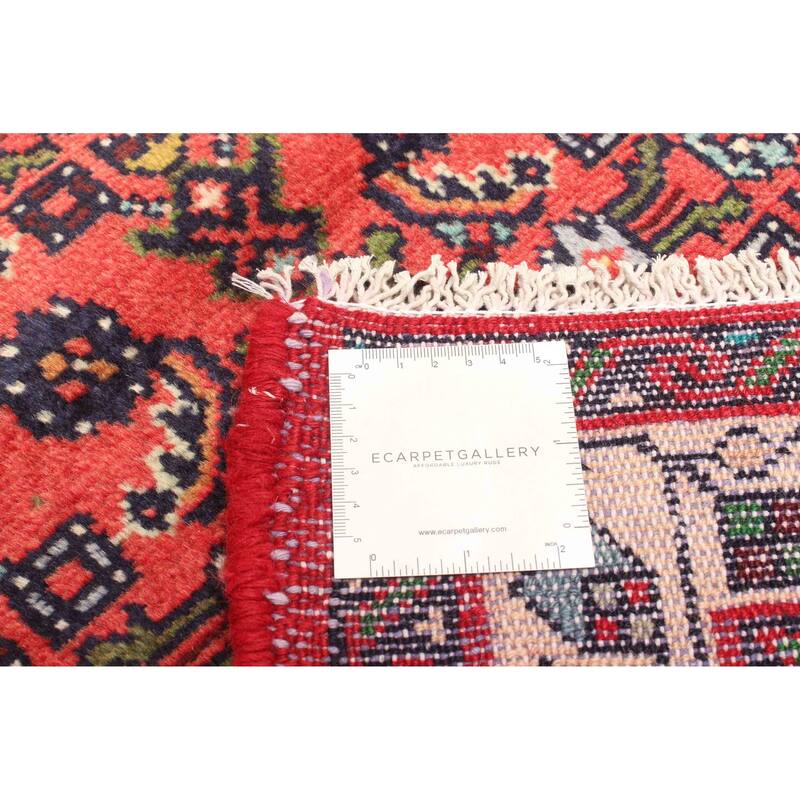 ECARPETGALLERY Hand-knotted Andelz Red Wool Rug - 2'6 x 6'1