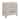 Carlson 2-Drawer Wooden Nightstand, Washed Linen