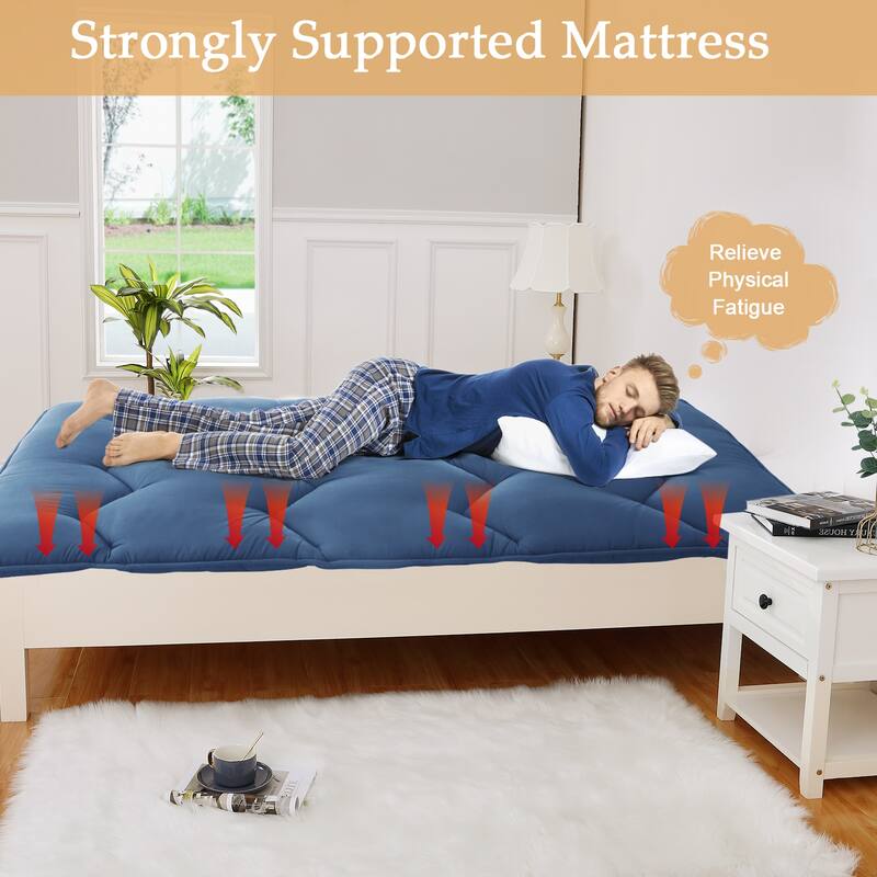 Japanese Futon Floor Mattress, Japanese Style Floor Mattress Sleeping Mattress Pad Tatami Mat