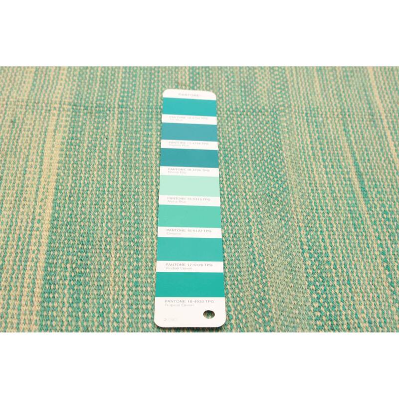 Ankara FW Green Kilim 5'9" x 5'10" - 5'9 x 5'10