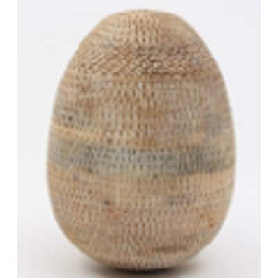 Extra Large Enchanted Easter Egg Decoration - 11.5” - Brown