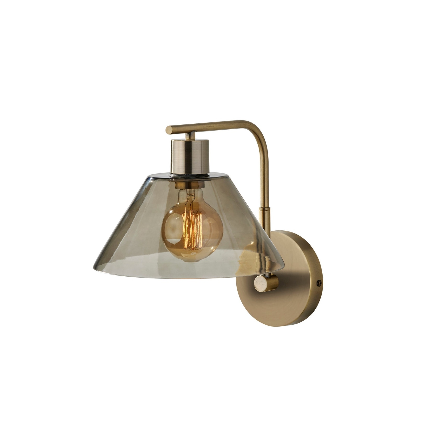 Zoe Wall Lamp - Antique Brass - 11