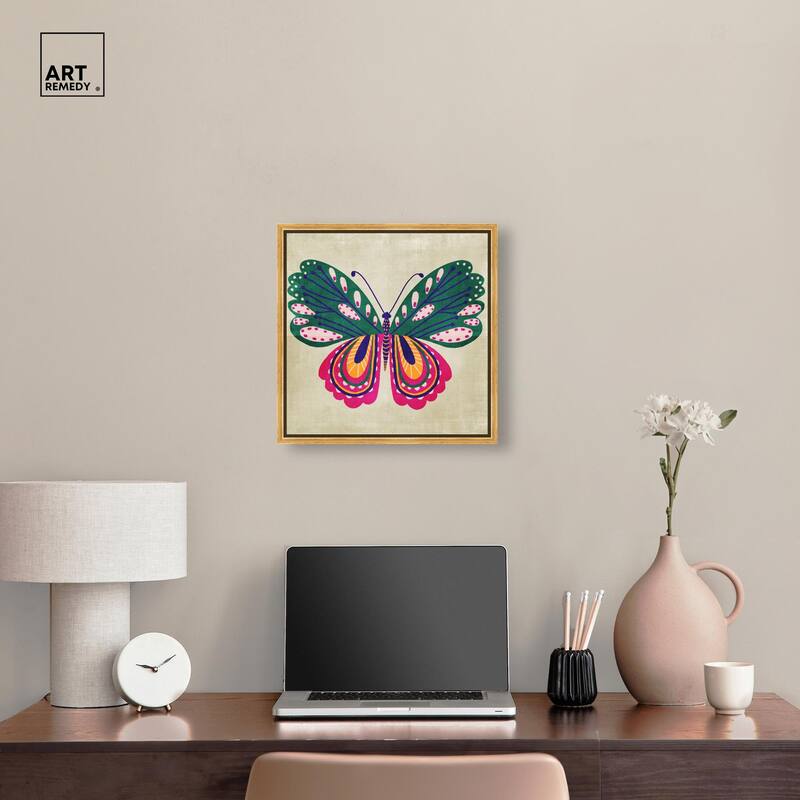Butterfly Wings Canvas by Art Remedy