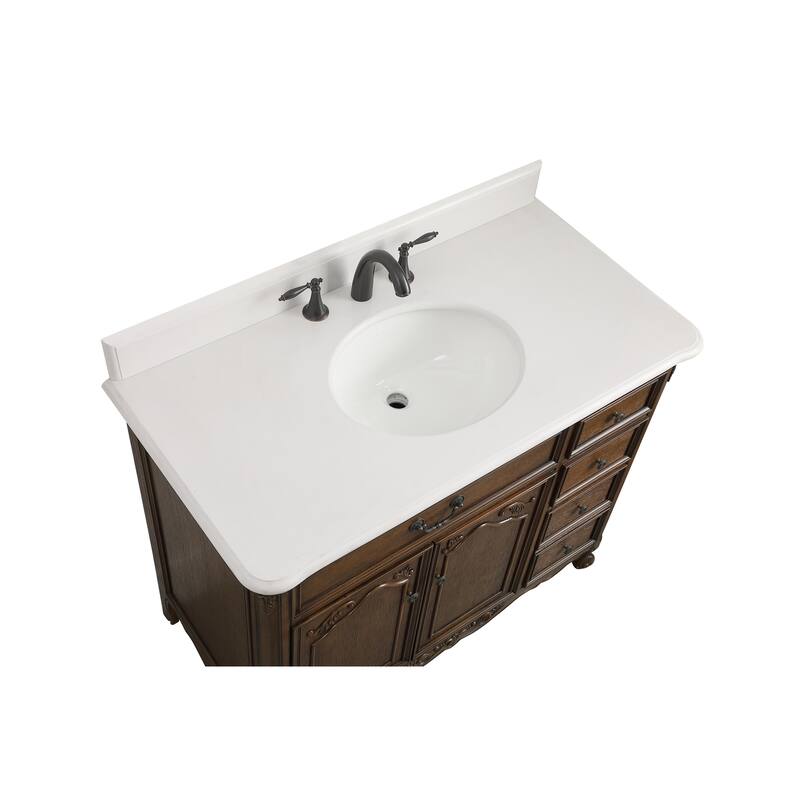 42" Bathroon Vanity Sink
