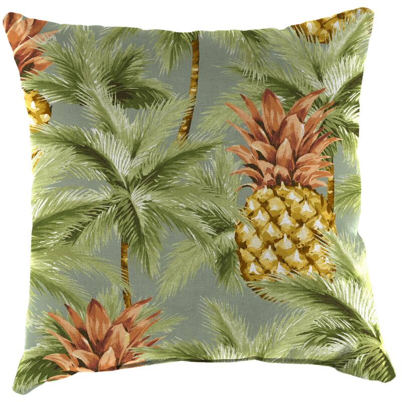 18" x 18" Outdoor Throw Pillow - Set of 2 - 18'' L x 18'' W x 4'' H