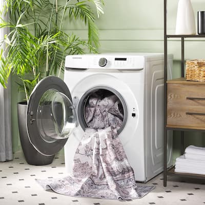 SAFAVIEH Arizona Grytsje Vintage Machine Washable Rug.