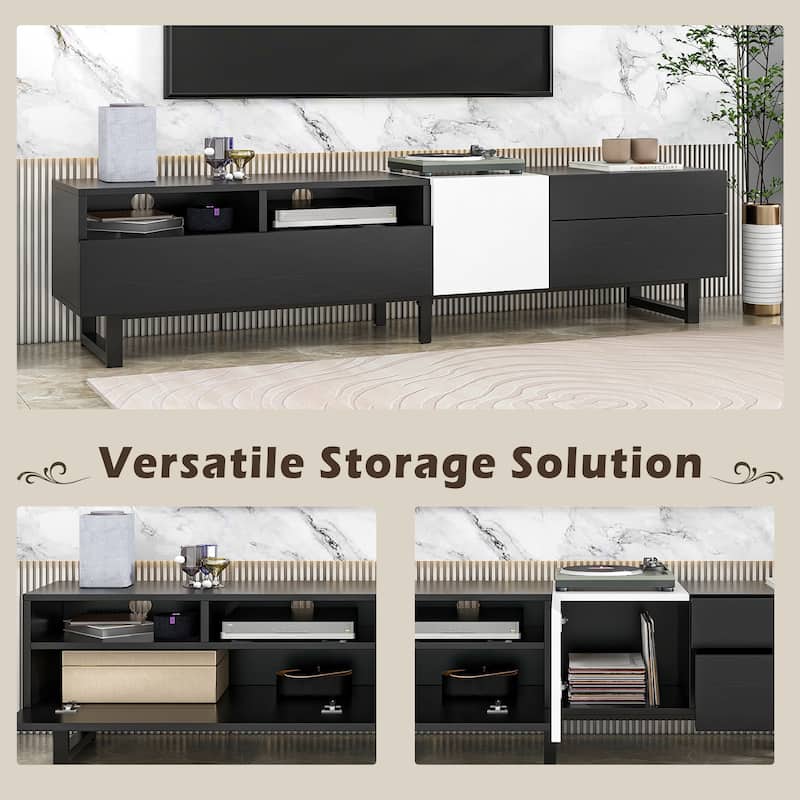 Modern TV Stand Media Console Table Entertainment Center