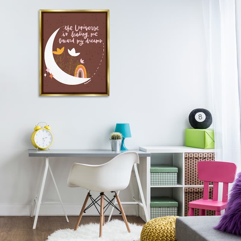 Stupell Leading Me To My Dreams Framed Floater Canvas Wall Art Design By Mandy Ford Art + Illustration