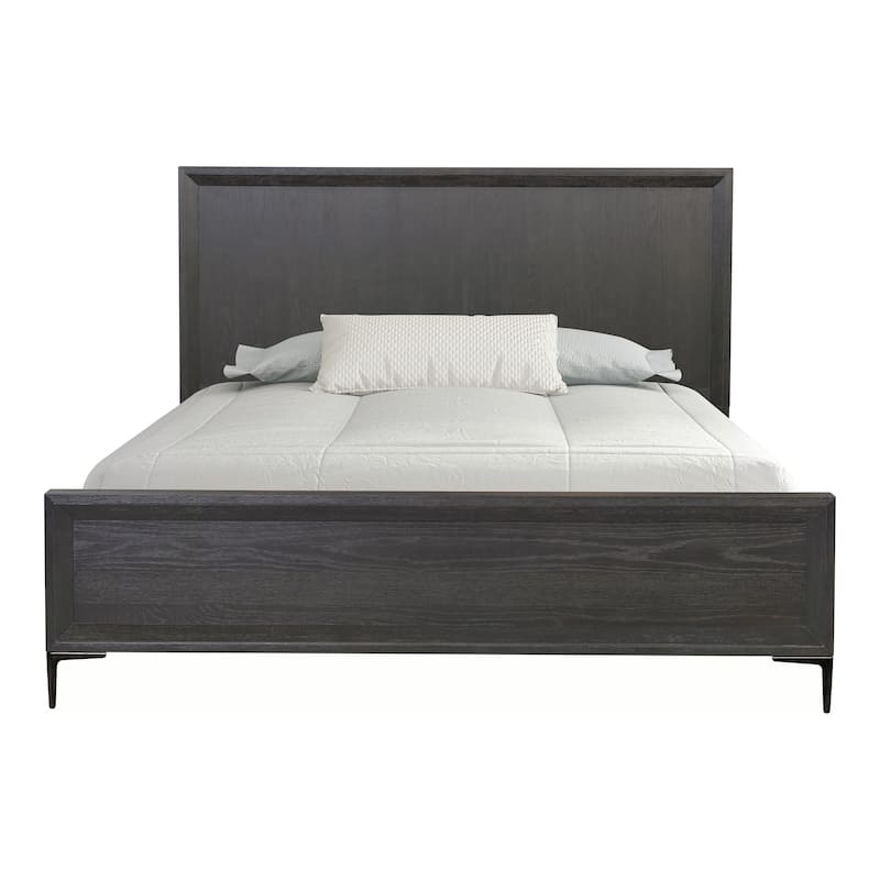 Furniture of America Fable Modern Solid Wood Panel Bed