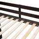 preview thumbnail 16 of 14, Espresso Twin Wood Loft Bed with Desk & Storage Stairs
