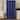 Industrial Style Metal Chest with Recessed Door Front, Blue