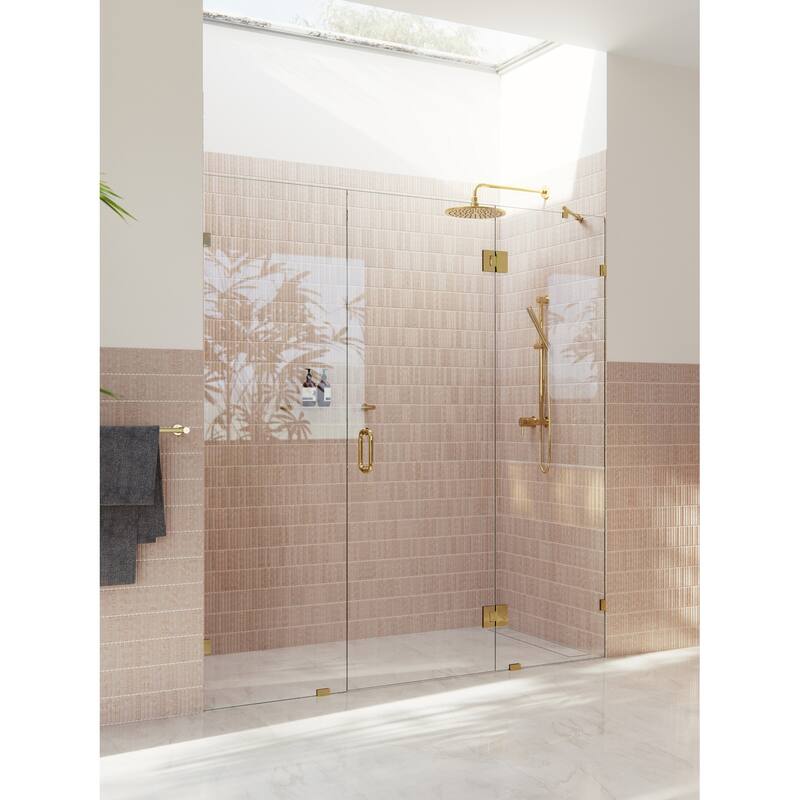Glass Warehouse GHF-71.75 Stellar 78" High x 71-3/4" Wide Hinged