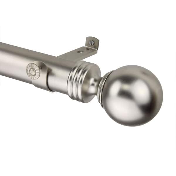 Rod Desyne Sphere 1 5 Non Telescoping Decorative Window Rod Desyne Sphere 1 5 Non