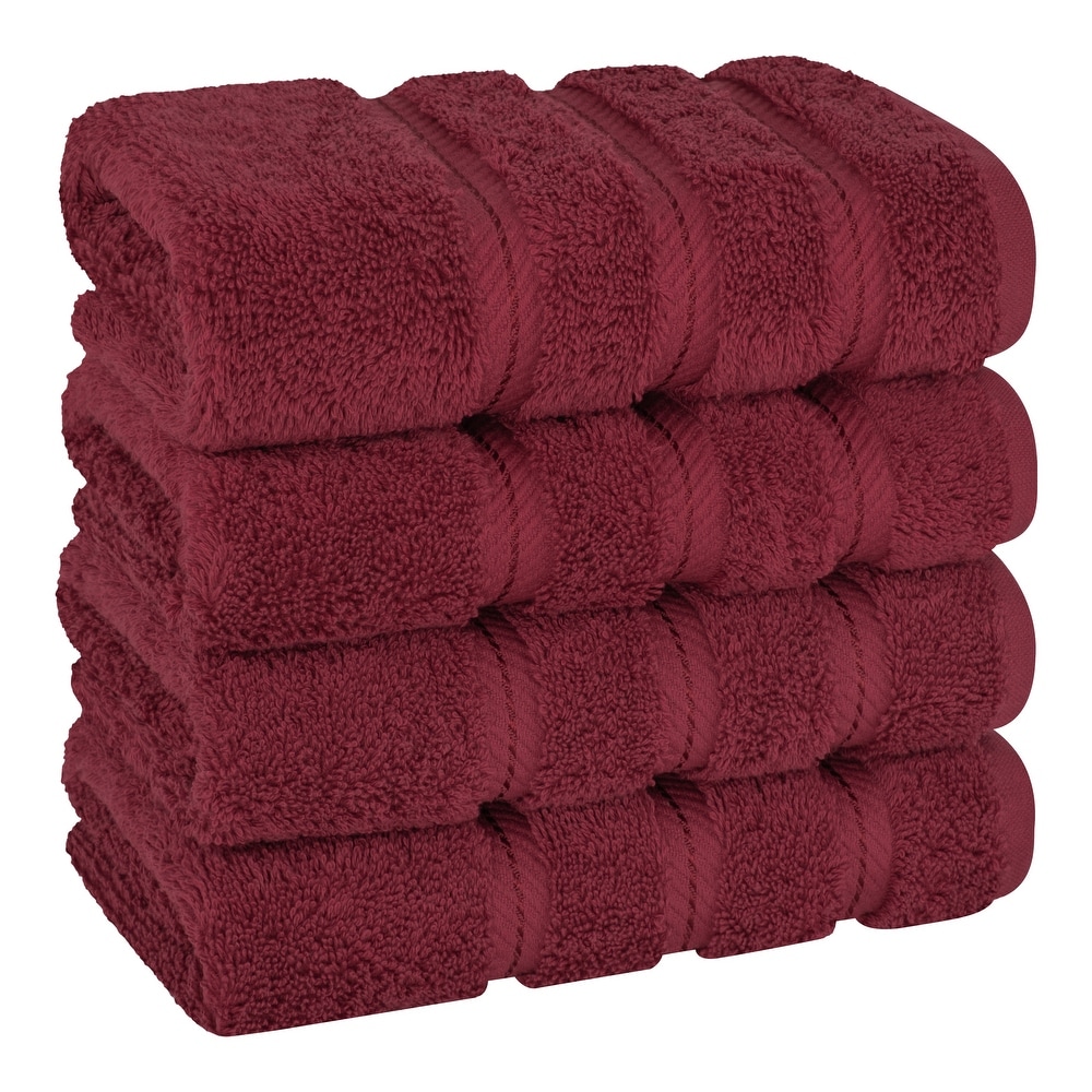 Oversized Red Hand Towel