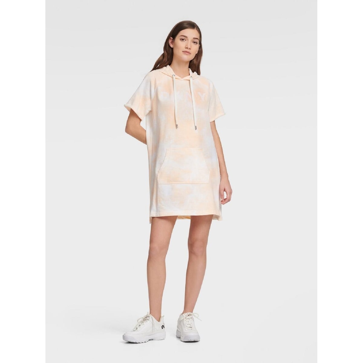dkny sport hoodie dress