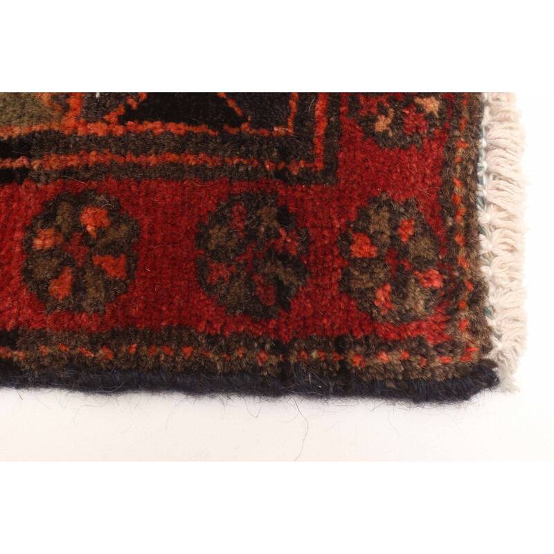 ECARPETGALLERY Hand-knotted Andelz Red Wool Rug - 4'4 x 7'1